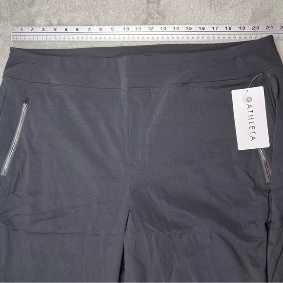 Athleta Pants Trekkie North Jogger Womens 22 Plus Black #533655 Stretch $99 NWT - Picture 3 of 11